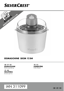 Manuale SilverCrest IAN 311099 Macchina del gelato
