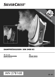 Bedienungsanleitung SilverCrest IAN 278168 Bügeleisen