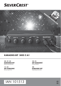 Manuale SilverCrest IAN 101513 Sistema di karaoke