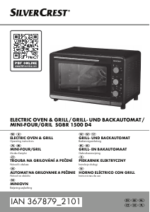 Manual SilverCrest IAN 367879 Oven