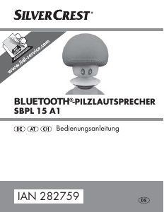 Bedienungsanleitung SilverCrest IAN 282759 Lautsprecher