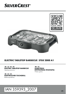 Handleiding SilverCrest IAN 359393 Bakplaat