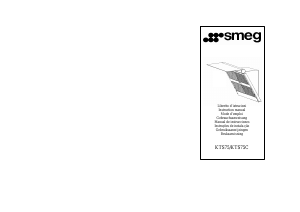 Manuale Smeg KTS75 Cappa da cucina