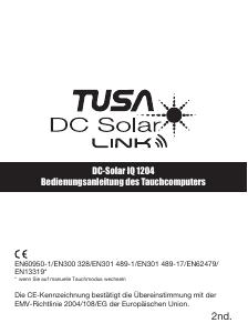 Bedienungsanleitung TUSA IQ 1204 Tauchcomputer
