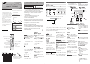 Mode d’emploi Samsung UN43J5000AF Téléviseur LED