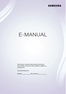 Manual de uso Samsung UN65H8000AF Televisor de LED