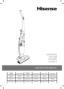 Handleiding Hisense HVC5232WUK Stofzuiger