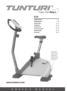 Handleiding Tunturi F20 Hometrainer