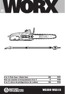 Manual Worx WG310 Chainsaw