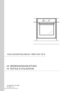 Mode d’emploi Amica EBPX 946 700 E Four