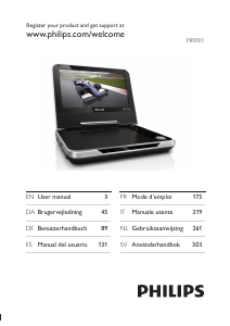Manuale Philips PB9001 Lettore blu-ray