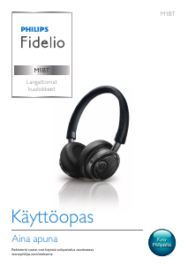 Käyttöohje Philips M1BTBL Fidelio Kuuloke