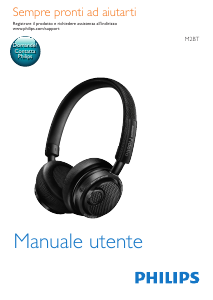 Manuale Philips M2BTBK Cuffie