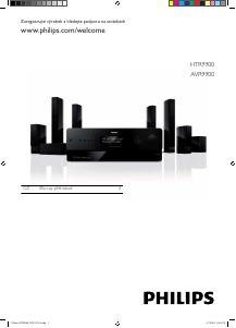 Manuál Philips HTR9900 Domácí kino