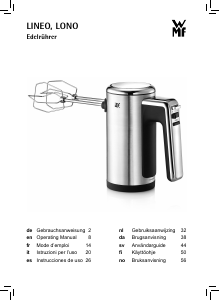 Bedienungsanleitung WMF LINEO Handmixer