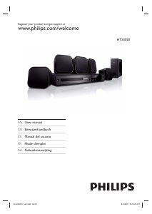 Handleiding Philips HTS3020 Home cinema set