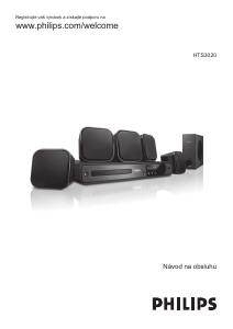 Návod Philips HTS3020 Domáce kino