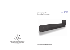 Vadovas Philips HTS3111 Namų kino sistema
