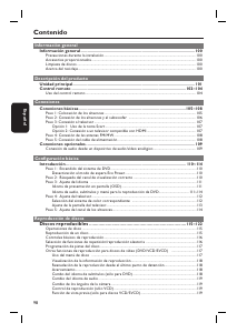 Manual de uso Philips HTS3115 Sistema de home cinema