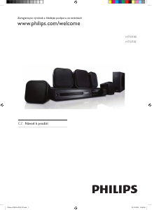 Manuál Philips HTS3180 Domácí kino