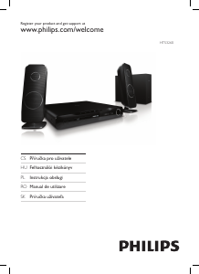 Manual Philips HTS3260 Sistemul home cinema