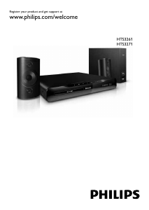 Handleiding Philips HTS3261 Home cinema set