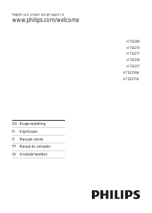 Brugsanvisning Philips HTS3277 Hjemmebiosystem