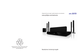 Vadovas Philips HTS3373 Namų kino sistema