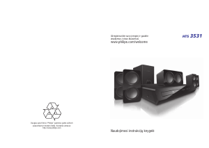 Vadovas Philips HTS3531 Namų kino sistema