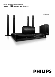 Instrukcja Philips HTS3540 Zestaw kina domowego