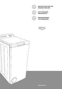 Manual UPO PK 2700 Washing Machine