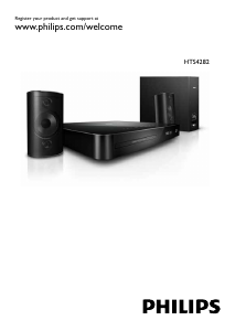 Návod Philips HTS4282 Domáce kino