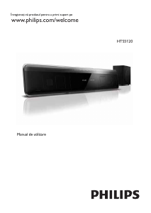 Manual Philips HTS5120 Sistemul home cinema