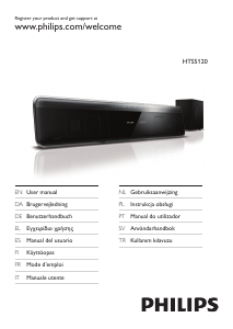 Εγχειρίδιο Philips HTS5120 Σύστημα οικιακού κινηματογράφου