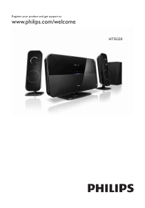 Manual Philips HTS5220 Home Theater System