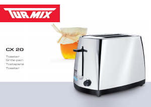 Bedienungsanleitung Turmix CX 20 Toaster