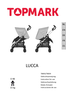 Bedienungsanleitung Topmark T8003 Lucca Kinderwagen