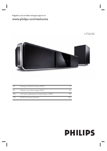 Εγχειρίδιο Philips HTS6100 Σύστημα οικιακού κινηματογράφου