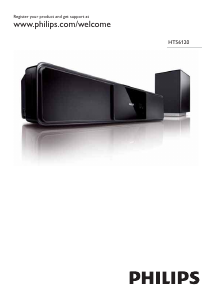 Manuale Philips HTS6120 Sistema home theater