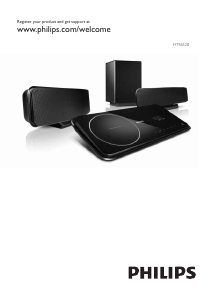 Руководство Philips HTS6520 Домашний кинотеатр