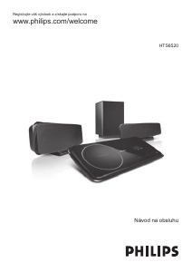 Návod Philips HTS6520 Domáce kino