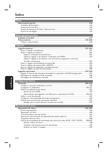 Manual Philips HTS6600 Sistemas de cinema em casa