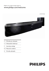 Manuál Philips HTS7140 Domácí kino