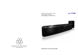 Vadovas Philips HTS7140 Namų kino sistema
