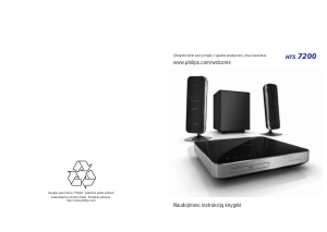 Vadovas Philips HTS7200 Namų kino sistema