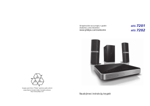 Vadovas Philips HTS7201 Namų kino sistema