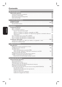 Manual de uso Philips HTS8100 Sistema de home cinema