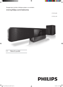 Manuál Philips HTS8160B Domácí kino