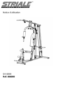Mode d’emploi Striale SH-6000 Appareil de musculation