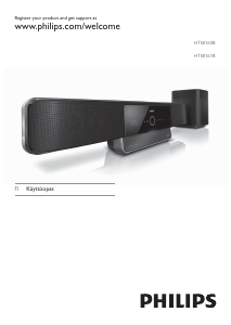Käyttöohje Philips HTS8161B Kotiteatterijärjestelmä